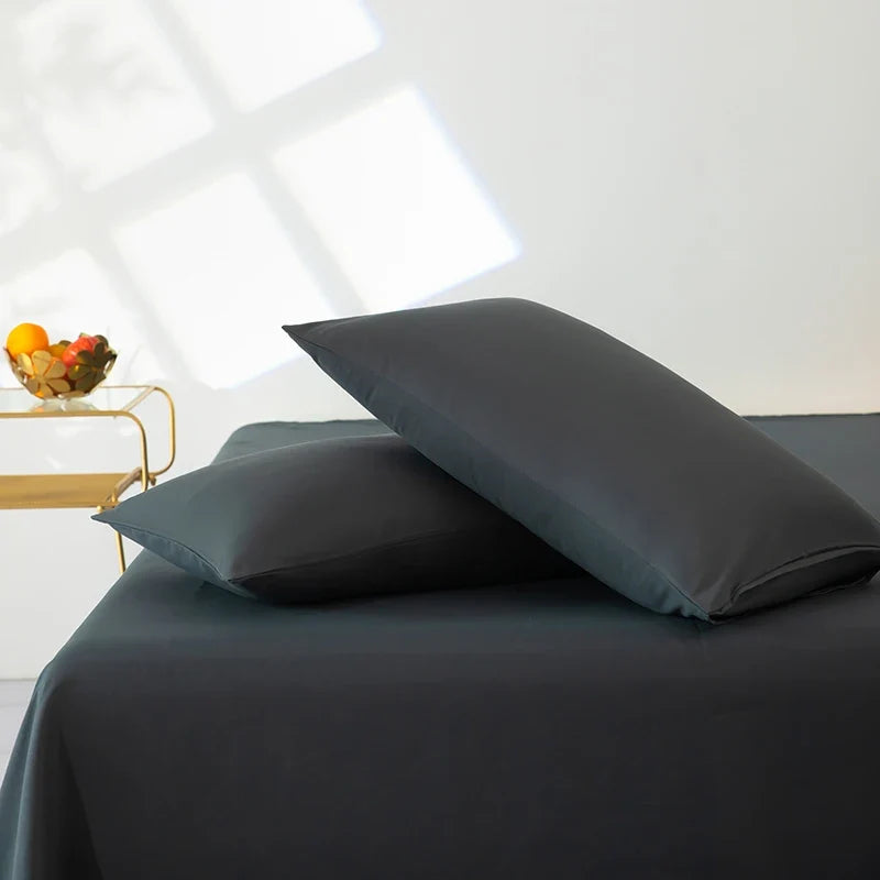 Bonenjoy solid color bed sheet set by 𝕄𝕔 𝕋𝕙𝕖 𝔹𝕝𝕒𝕔𝕜 𝔻𝕚𝕒𝕞𝕠�