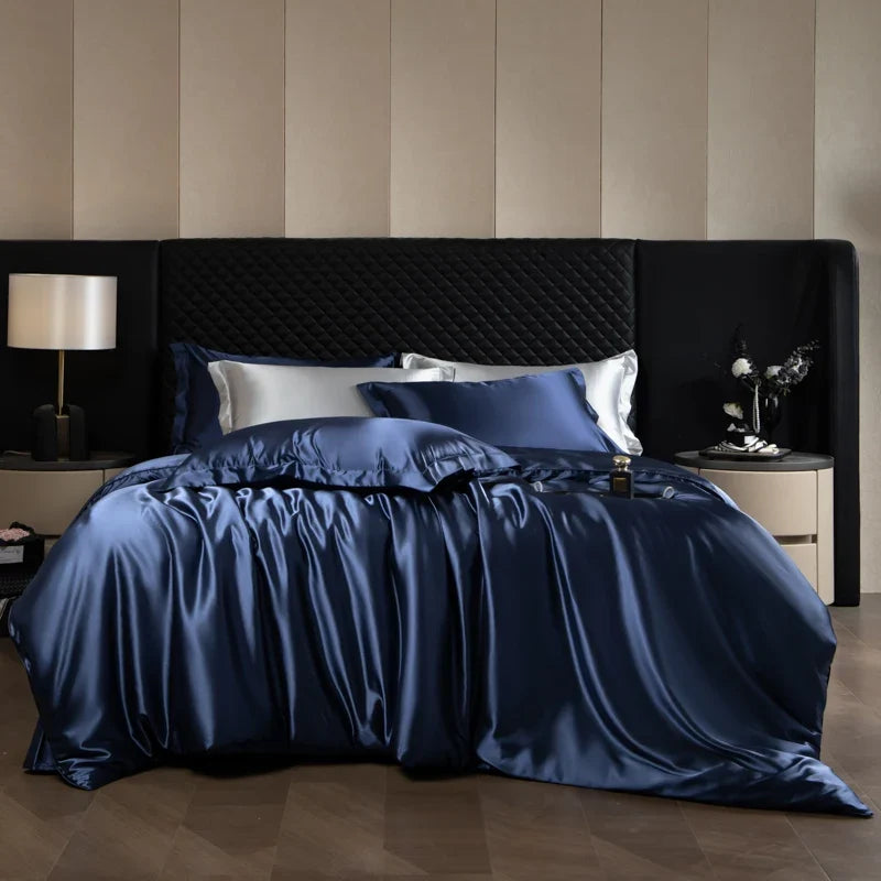 Luxury silk bed sheets set by 𝕄𝕔 𝕋𝕙𝕖 𝔹𝕝𝕒𝕔𝕜 𝔻𝕚𝕒𝕞𝕠𝕟�