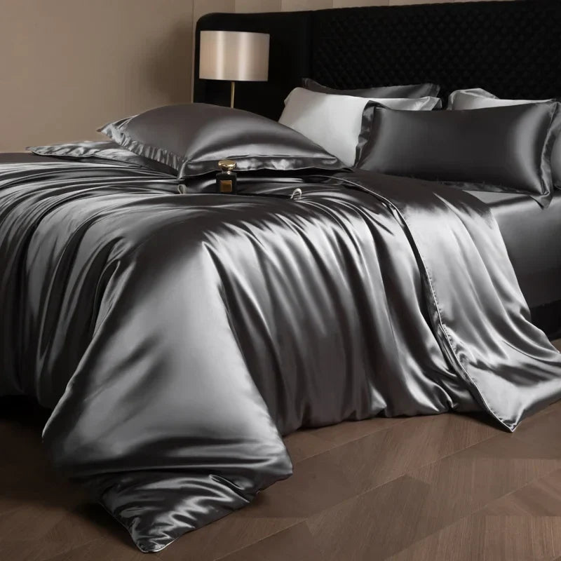 Luxury silk bed sheets set by 𝕄𝕔 𝕋𝕙𝕖 𝔹𝕝𝕒𝕔𝕜 𝔻𝕚𝕒𝕞𝕠𝕟�