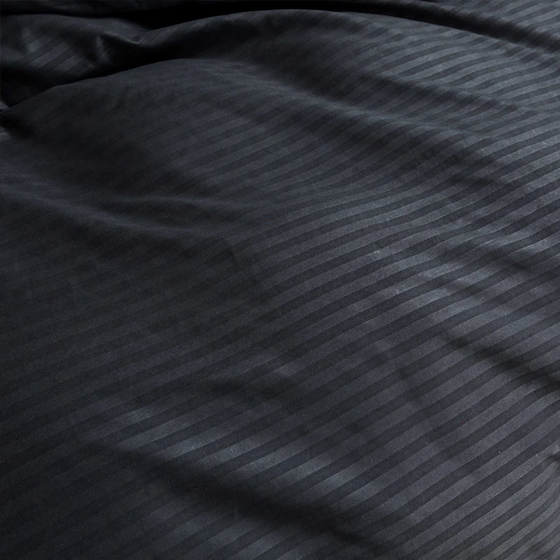 Three-piece satin black duvet cover set by 𝕄𝕔 𝕋𝕙𝕖 𝔹𝕝𝕒𝕔𝕜 𝔻𝕚𝕒𝕞𝕠𝕟
