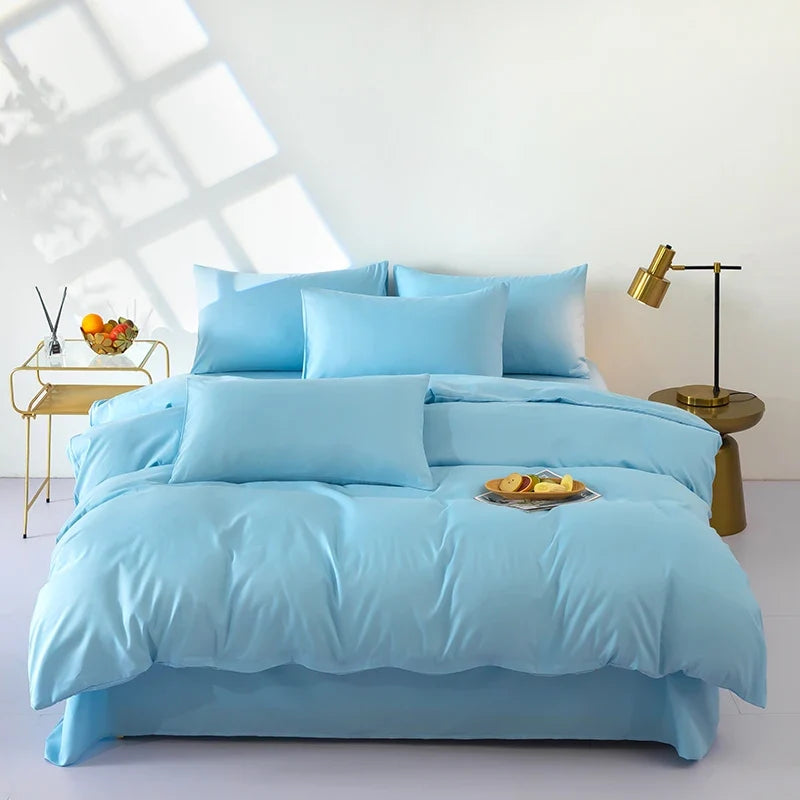 Bonenjoy solid color bedsheet set by 𝕄𝕔 𝕋𝕙𝕖 𝔹𝕝𝕒𝕔𝕜 𝔻𝕚𝕒𝕞𝕠�