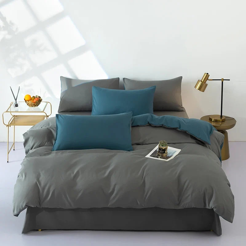 Bonenjoy solid color bedsheet set by 𝕄𝕔 𝕋𝕙𝕖 𝔹𝕝𝕒𝕔𝕜 𝔻𝕚𝕒𝕞𝕠�