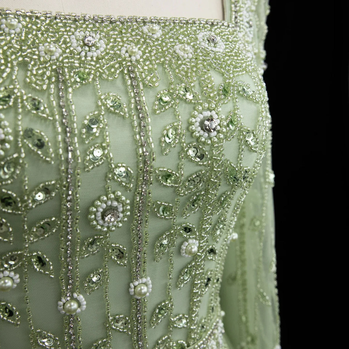 Elegant pink Dubai evening dress by MC THE BLACK DIAMOND featuring a flowing design and intricate detailing for formal occasions.
