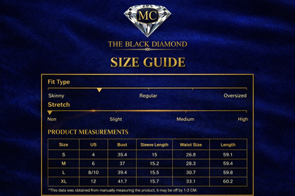 Elegant MC THE BLACK DIAMOND sequin long maxi gown dress with intricate embellishments and flowing silhouette.