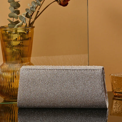 Silver rhinestone clutch bag for women, elegant wedding and evening handbag with shiny sparkle, by 𝕄𝕔 𝕋𝕙𝕖 𝔹𝕝𝕒𝕔𝕜 𝔻𝕚�
