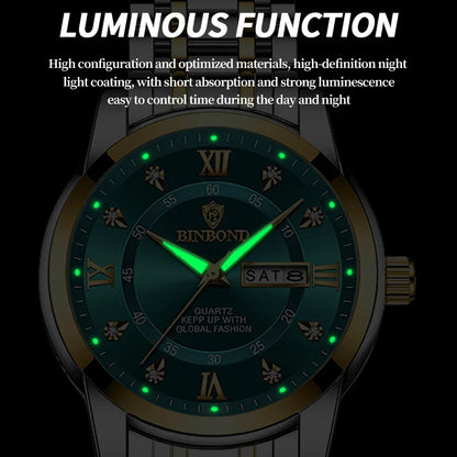 Luxury MC The Black Diamond diver watch for men, 30ATM waterproof sport watch with date display, in jewelry category.