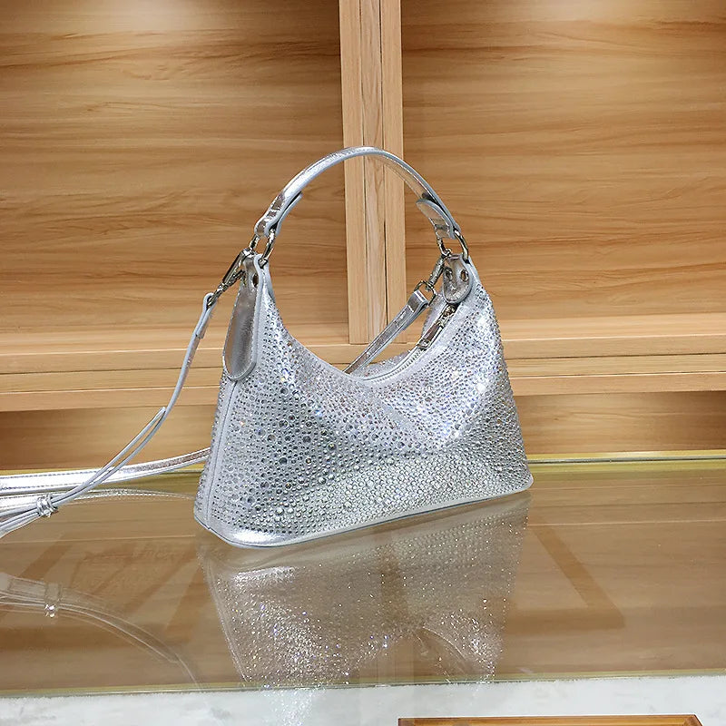Women’s shiny evening handbag by 𝕄𝕔 𝕋𝕙𝕖 𝔹𝕝𝕒𝕔𝕜 𝔻𝕚𝕒𝕞𝕠𝕟�