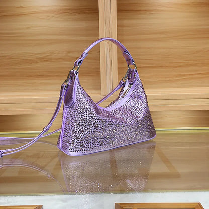 Women’s shiny evening handbag by 𝕄𝕔 𝕋𝕙𝕖 𝔹𝕝𝕒𝕔𝕜 𝔻𝕚𝕒𝕞𝕠𝕟�