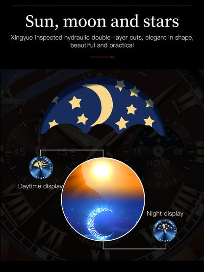 Olevs Moon Phase men&