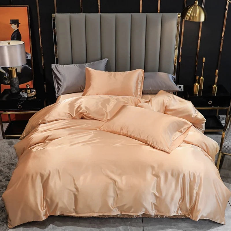 Soft silky textured comforter cover from 𝕄𝕔 𝕋𝕙𝕖 𝔹𝕝𝕒𝕔𝕜 𝔻𝕚𝕒𝕞𝕠𝕟�