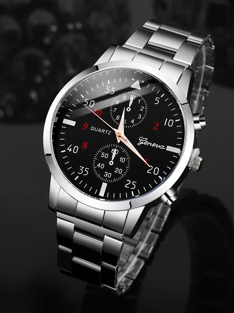 Pair of casual couple watches with steel bands from 𝕄𝕔 𝕋𝕙𝕖 𝔹𝕝𝕒𝕔𝕜 𝔻𝕚𝕒𝕞𝕠�
