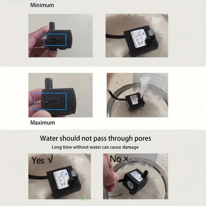 USB electric pet water fountain with filter, 1L capacity, automatic cat drink bowl, black MC THE BLACK DIAMOND pet feeder