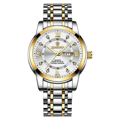 Luxury MC The Black Diamond diver watch for men, 30ATM waterproof sport watch with date display and durable design.