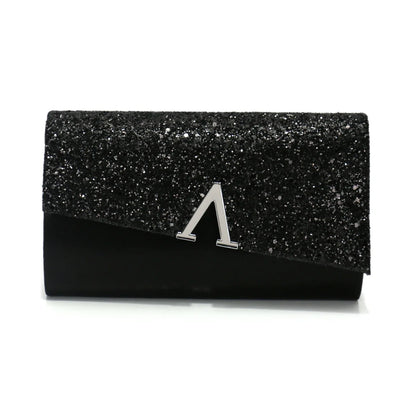 Black metal chain glam evening bag by 𝕄𝕔 𝕋𝕙𝕖 𝔹𝕝𝕒𝕔𝕜 𝔻𝕚𝕒𝕞𝕠𝕟�