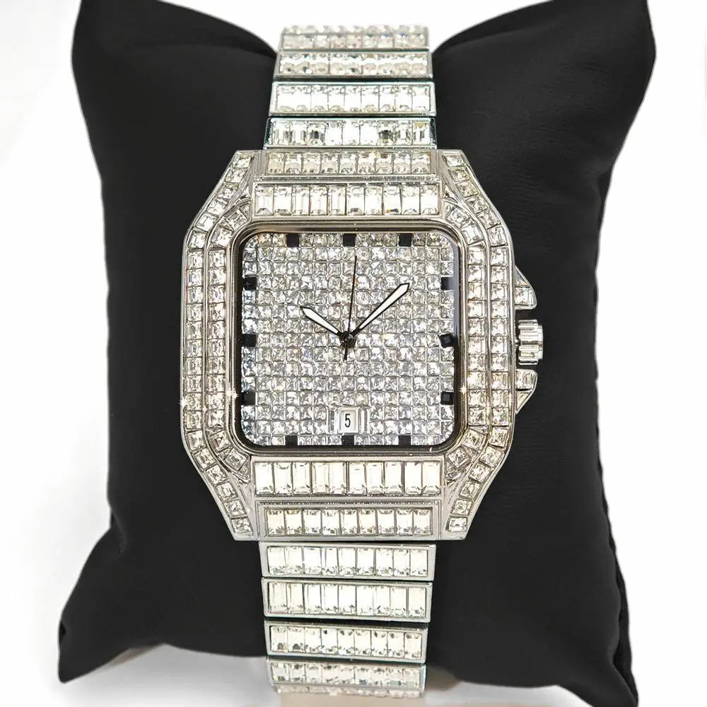 Luxury MC THE BLACK DIAMOND rose gold stainless steel men&