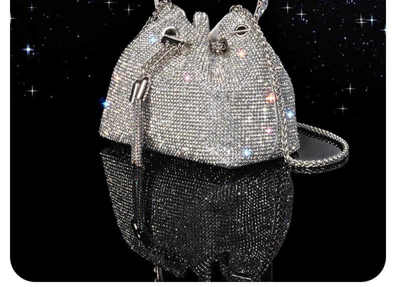 Luxury diamond evening bag by 𝕄𝕔 𝕋𝕙𝕖 𝔹𝕝𝕒𝕔𝕜 𝔻𝕚𝕒𝕞𝕠𝕟𝕕