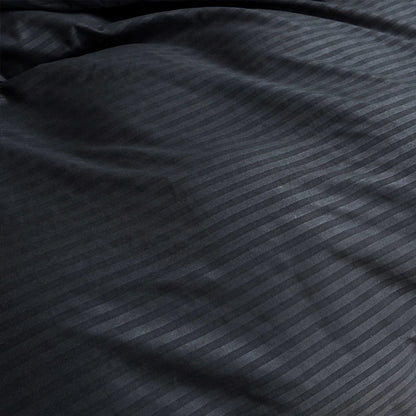 Three-piece satin black duvet cover set by 𝕄𝕔 𝕋𝕙𝕖 𝔹𝕝𝕒𝕔𝕜 𝔻𝕚𝕒𝕞𝕠𝕟