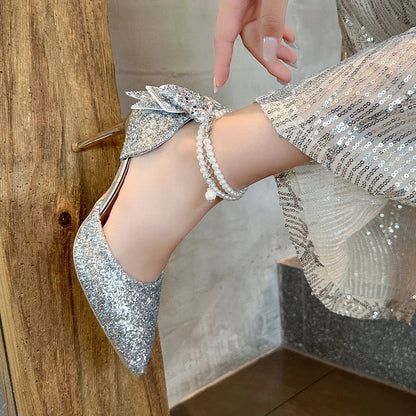 Elegant French new pointy high heels by 𝕸𝖔𝖍𝖆𝖒𝖒𝖆𝖉 ♛ 𝕮𝖔𝖑𝖑𝖊𝖈𝖙𝖎