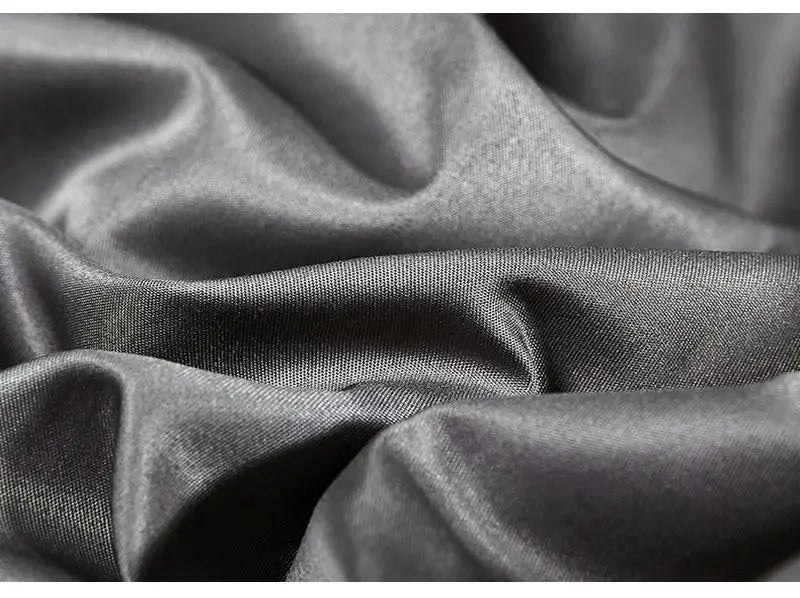 European ice rayon bed skirt from MC THE BLACK DIAMOND, elegant summer home decor bedding set with soft, flowing fabric.