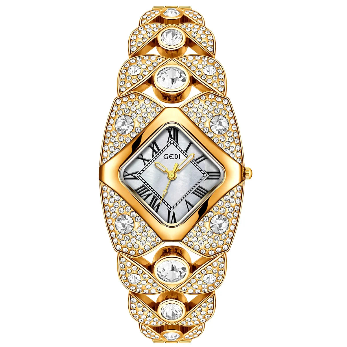 Women’s light luxury brand diamond inlaid bracelet watch by 𝕄𝕔 𝕋𝕙𝕖 𝔹𝕝𝕒𝕔𝕜 𝔻𝕚𝕒𝕞𝕠