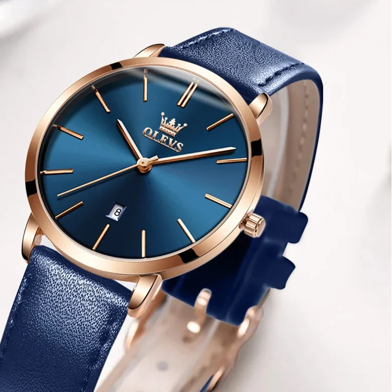 Close-up of OLEVS minimalist ladies&