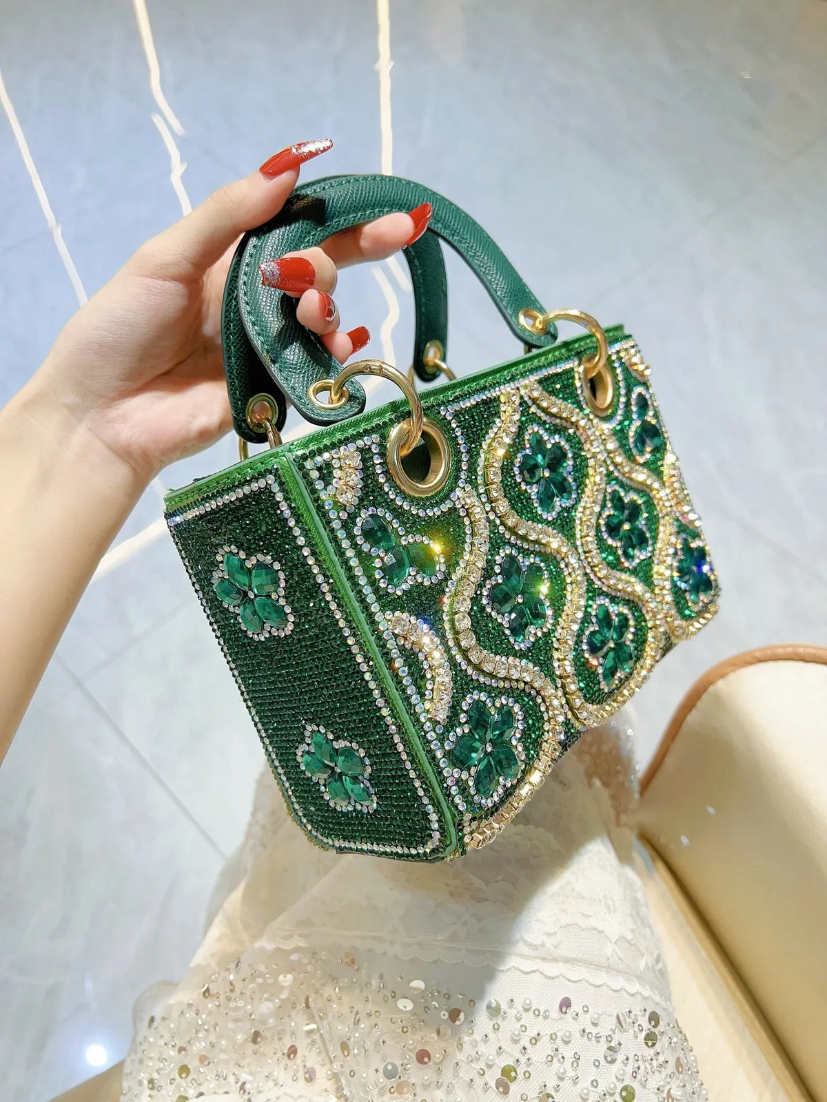Handmade light luxury women&