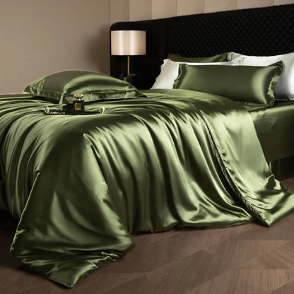 Luxury silk bed sheets set from 𝕄𝕔 𝕋𝕙𝕖 𝔹𝕝𝕒𝕔𝕜 𝔻𝕚𝕒𝕞𝕠𝕟�