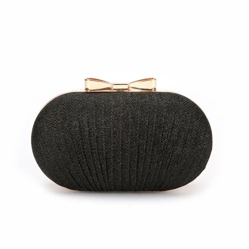 MC The Black Diamond wedding bridal clutch handbag for women, evening party chain bag with elegant design and compact size.