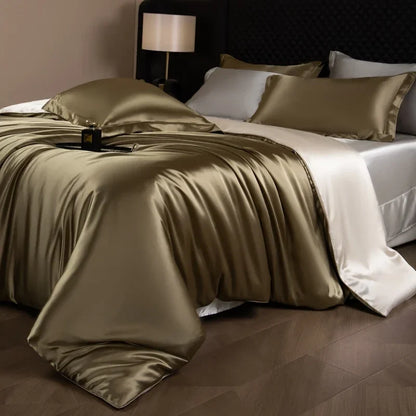 Luxury silk bed sheets set by 𝕄𝕔 𝕋𝕙𝕖 𝔹𝕝𝕒𝕔𝕜 𝔻𝕚𝕒𝕞𝕠𝕟�
