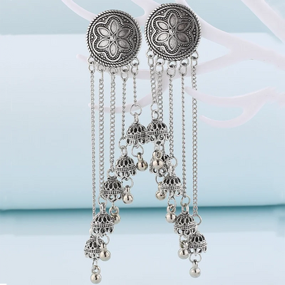 Vintage bohemian bell earrings by 𝕄𝕔 𝕋𝕙𝕖 𝔹𝕝𝕒𝕔𝕜 𝔻𝕚𝕒𝕞𝕠𝕟�