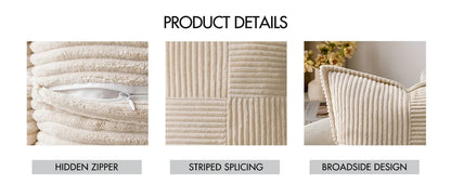 Boho striped pillow covers decorative cushion for sofa by 𝕄𝕮 𝕋𝕙𝕖 𝔹𝕝𝕒𝕔𝕜 𝔻𝕚𝕒𝕞𝕠�