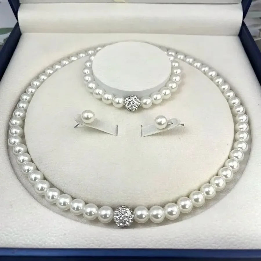 Jewelry set with necklace, bracelet, and stud earrings featuring black diamonds by 𝕄𝕔 𝕋𝕙𝕖 𝔹𝕝𝕒𝕔𝕜 𝔻𝕚𝕒�