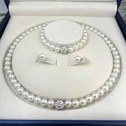 Jewelry set with necklace, bracelet, and stud earrings featuring black diamonds by 𝕄𝕔 𝕋𝕙𝕖 𝔹𝕝𝕒𝕔𝕜 𝔻𝕚𝕒�