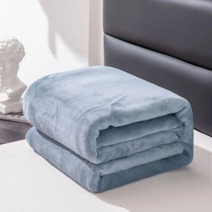 Solid color fleece blanket from 𝕄𝕔 𝕋𝕙𝕖 𝔹𝕝𝕒𝕔𝕜 𝔻𝕚𝕒𝕞𝕠𝕟𝕕