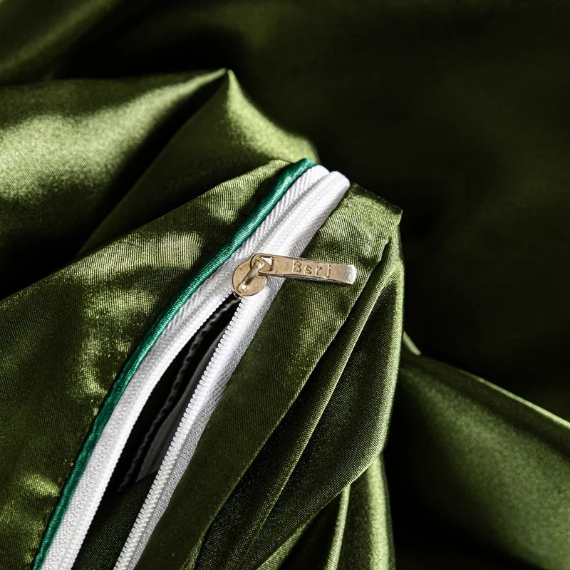 Soft satin bedding set from 𝕄𝕔 𝕋𝕙𝕖 𝔹𝕝𝕒𝕔𝕜 𝔻𝕚𝕒𝕞𝕠𝕟𝕕