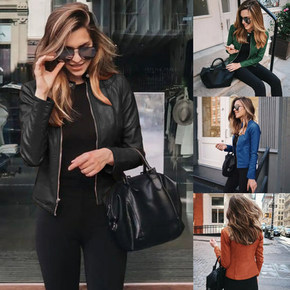 Women’s zip-up jacket from Mohammad Collection, featuring a stylish female jacket with zipper closure, shown in the product image.