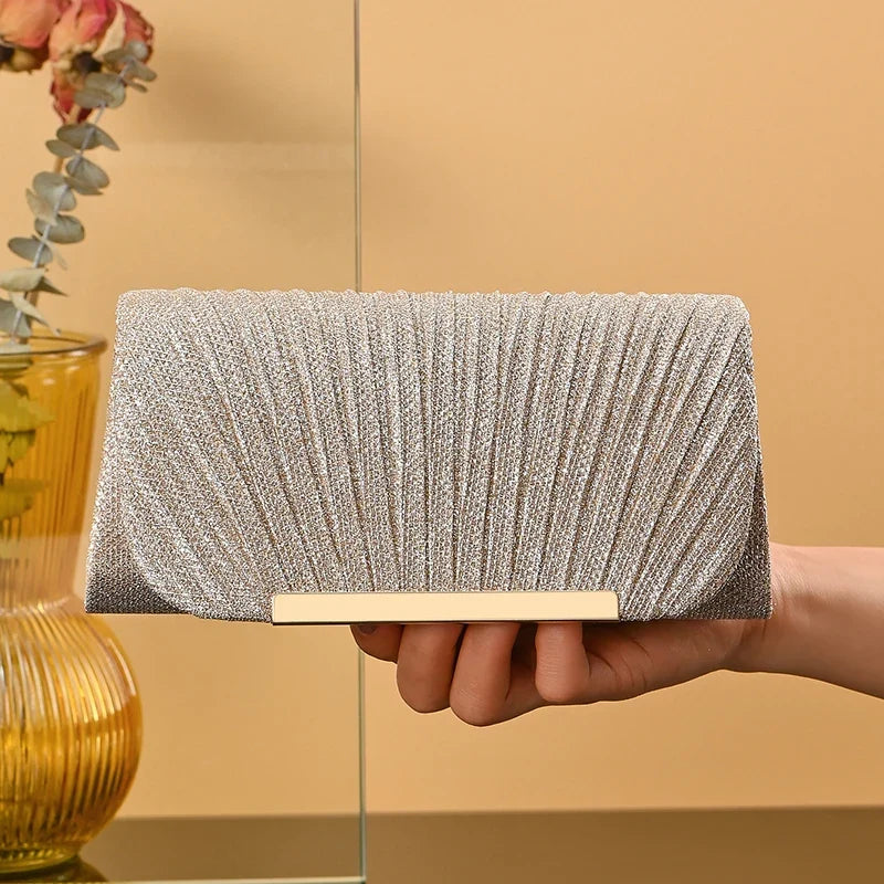 Silver wedding clutch bag by 𝕄𝕔 𝕋𝕙𝕖 𝔹𝕝𝕒𝕔𝕜 𝔻𝕚𝕒𝕞𝕠𝕟𝕕