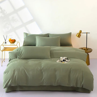 Bonenjoy solid color bedsheet set by 𝕄𝕔 𝕋𝕙𝕖 𝔹𝕝𝕒𝕔𝕜 𝔻𝕚𝕒𝕞𝕠�