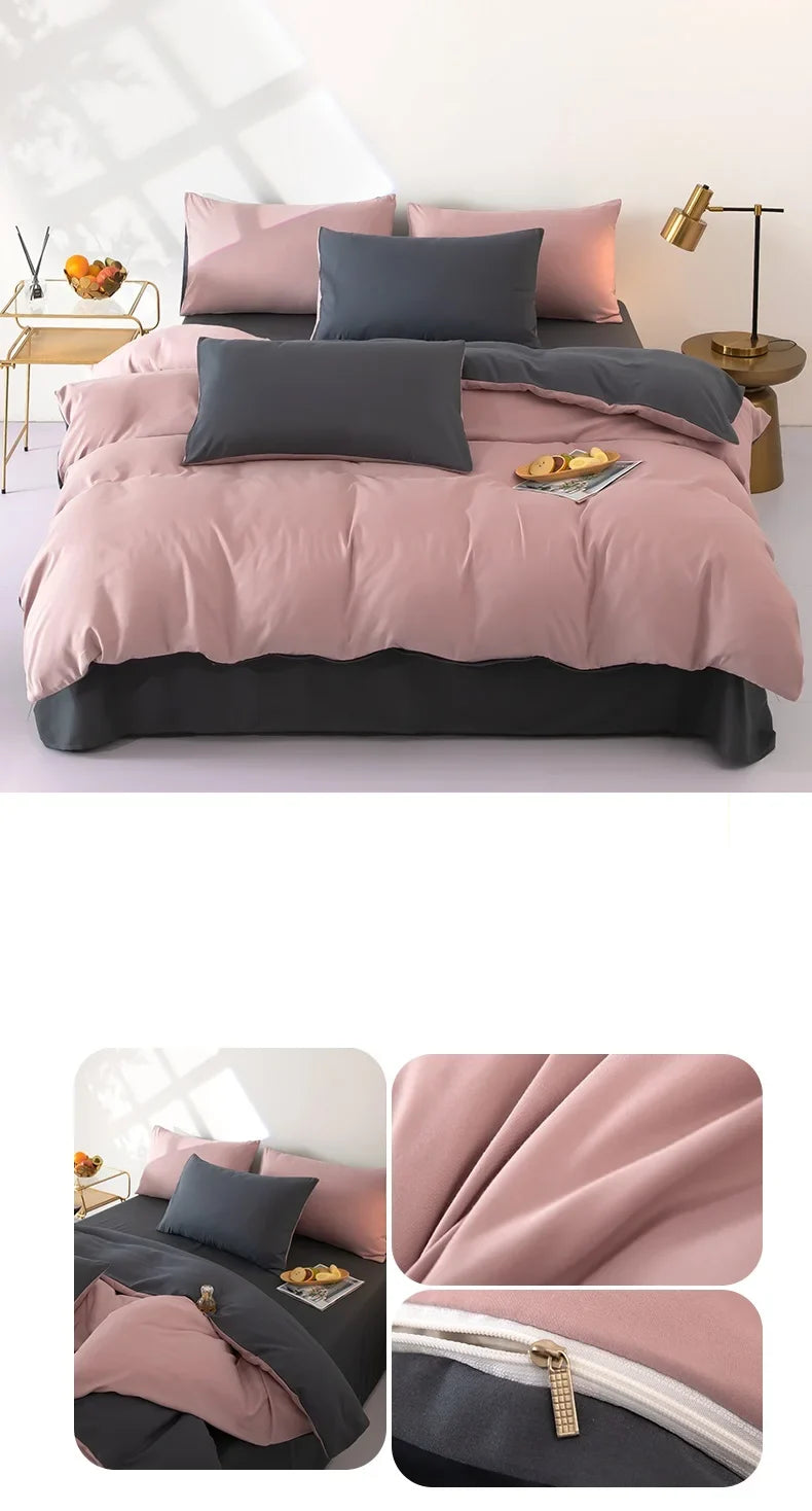 Bonenjoy solid color bedsheet set by 𝕄𝕔 𝕋𝕙𝕖 𝔹𝕝𝕒𝕔𝕜 𝔻𝕚𝕒𝕞𝕠�