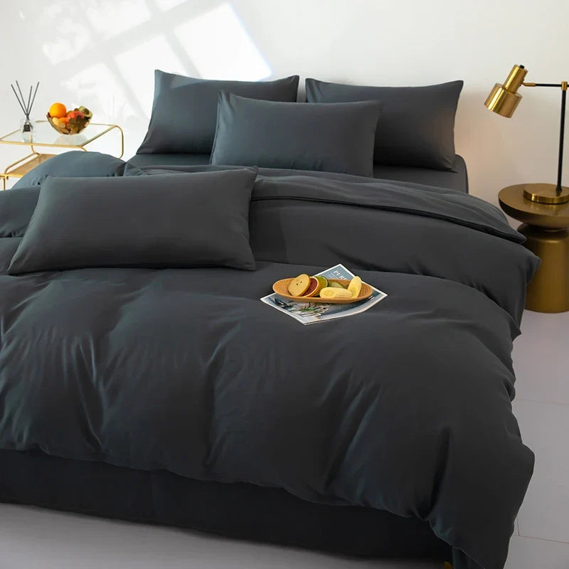 Bonenjoy solid color bedsheet set by 𝕄𝕔 𝕋𝕙𝕖 𝔹𝕝𝕒𝕔𝕜 𝔻𝕚𝕒𝕞𝕠�