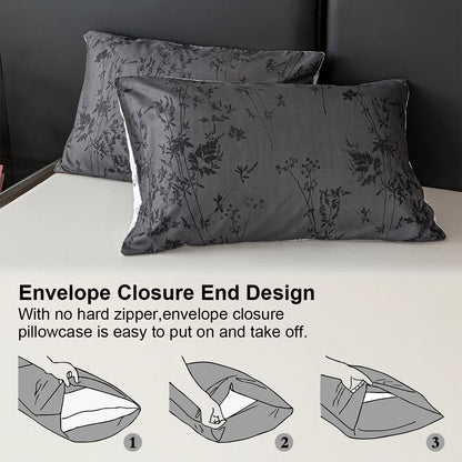 3-piece Zhusheng Kongye pattern print duvet cover set by 𝕄𝕔 𝕋𝕙𝕖 𝔹𝕝𝕒𝕔𝕜 𝔻𝕚𝕒𝕞�
