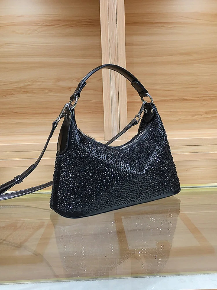 Women’s shiny evening handbag by 𝕄𝕔 𝕋𝕙𝕖 𝔹𝕝𝕒𝕔𝕜 𝔻𝕚𝕒𝕞𝕠𝕟�