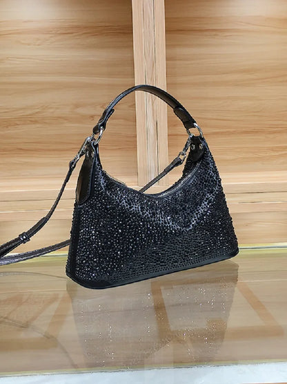 Women’s shiny evening handbag by 𝕄𝕔 𝕋𝕙𝕖 𝔹𝕝𝕒𝕔𝕜 𝔻𝕚𝕒𝕞𝕠𝕟�