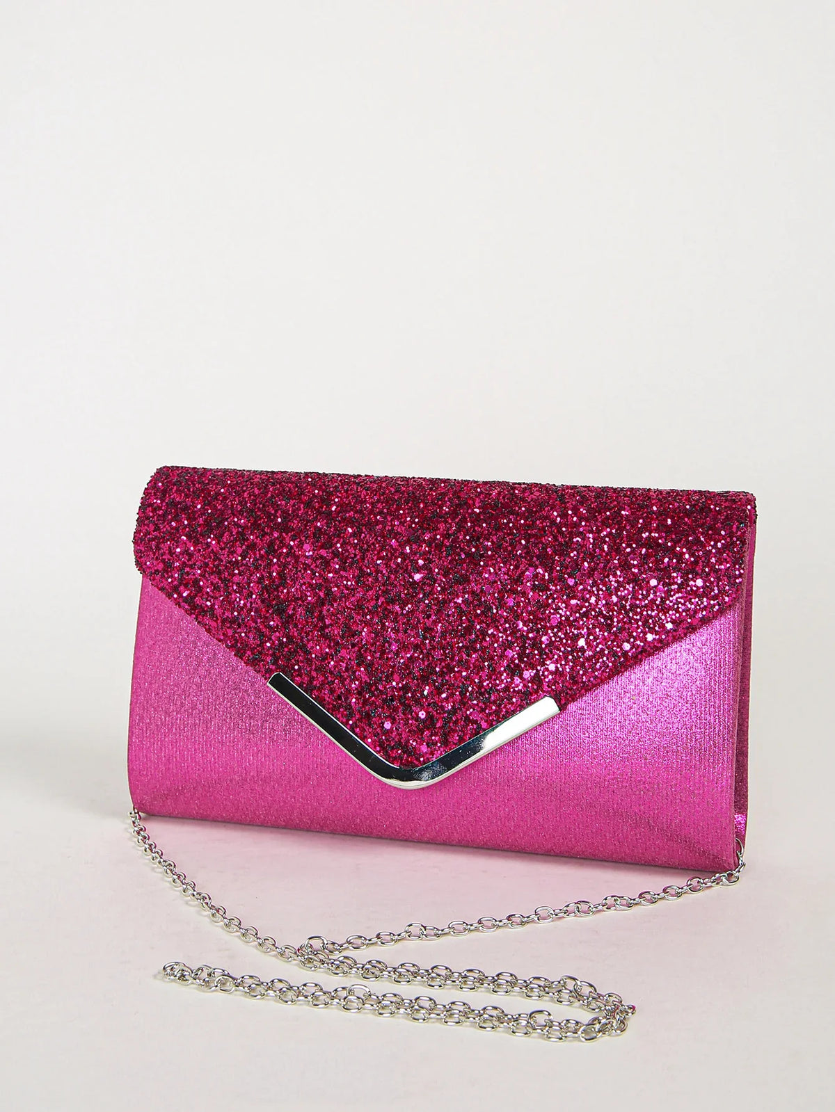 Women evening envelope handbag with sequins, chain strap, and shoulder crossbody design from 𝕸𝖔𝖍𝖆𝖒𝖒𝖆𝖉 ♛ 𝕮𝖔𝖑𝖑𝖊