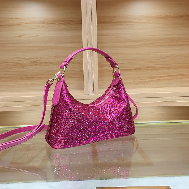 Women’s shiny evening handbag by 𝕄𝕔 𝕋𝕙𝕖 𝔹𝕝𝕒𝕔𝕜 𝔻𝕚𝕒𝕞𝕠𝕟�