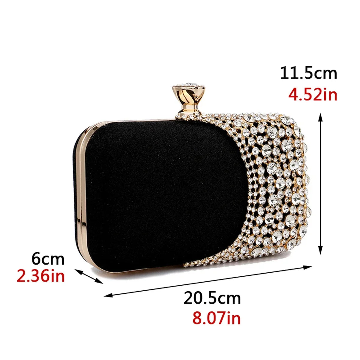 Hollow out black fashion evening bag by 𝕄𝕔 𝕋𝕙𝕖 𝔹𝕝𝕒𝕔𝕜 𝔻𝕚𝕒𝕞𝕠𝕟