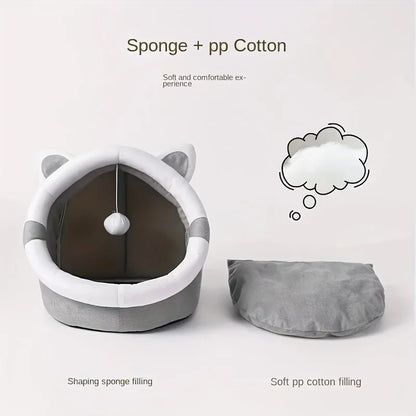 Comfortable cartoon cat house by 𝕄𝕔 𝕋𝕙𝕖 𝔹𝕝𝕒𝕔𝕜 𝔻𝕚𝕒𝕞𝕠𝕟�