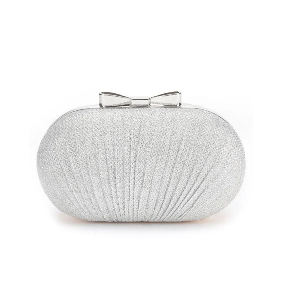 MC THE BLACK DIAMOND wedding bridal clutch handbag for women, evening party bag with chain, elegant and stylish hand bag.