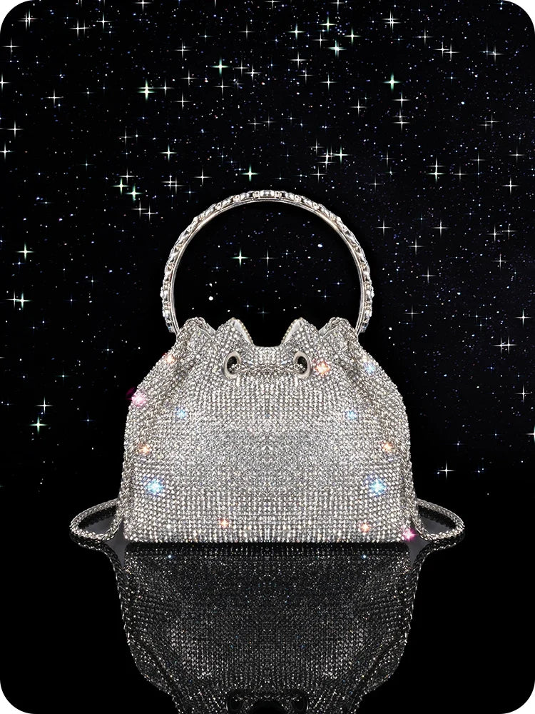 Luxury diamond evening bag by 𝕄𝕔 𝕋𝕙𝕖 𝔹𝕝𝕒𝕔𝕜 𝔻𝕚𝕒𝕞𝕠𝕟𝕕