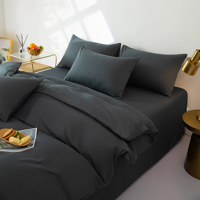 Solid color bedsheet set from 𝕄𝕔 𝕋𝕙𝕖 𝔹𝕝𝕒𝕔𝕜 𝔻𝕚𝕒𝕞𝕠𝕟�